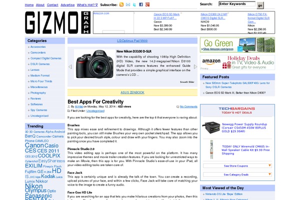 gizmograph.com site used Wpg-basic