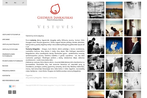 gj-vestuviufotografas.lt site used Photo