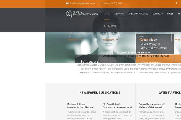 Site using Accordion plugin