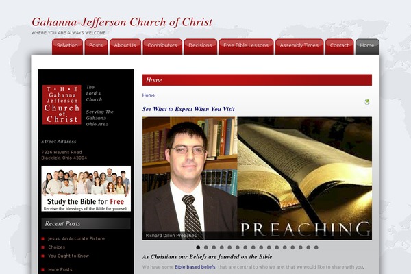 CW Red theme site design template sample