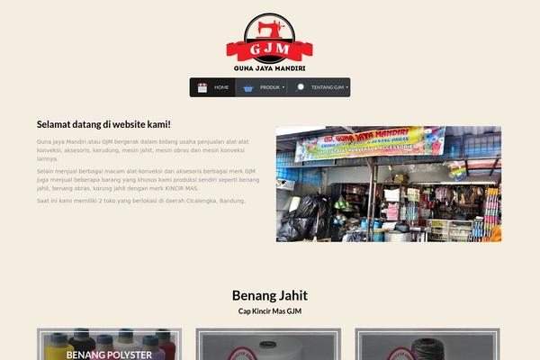 PressCore theme site design template sample