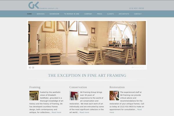 Alyeska theme site design template sample