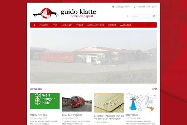 Aqua theme site design template sample