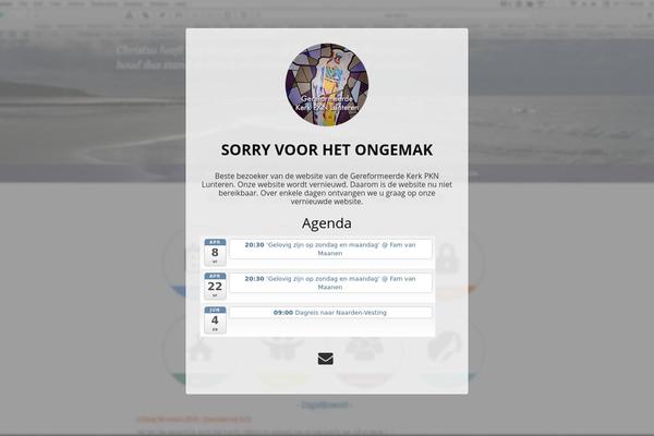 Enterprise Pro theme site design template sample