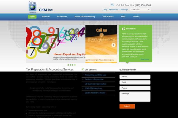 gkmtax.com site used Gkm