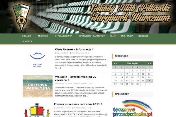 MH Magazine lite theme site design template sample