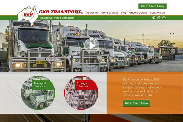 Titan theme site design template sample