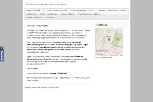 gksystem.pl site used MH TechMagazine
