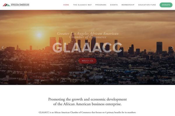 Continuum theme site design template sample