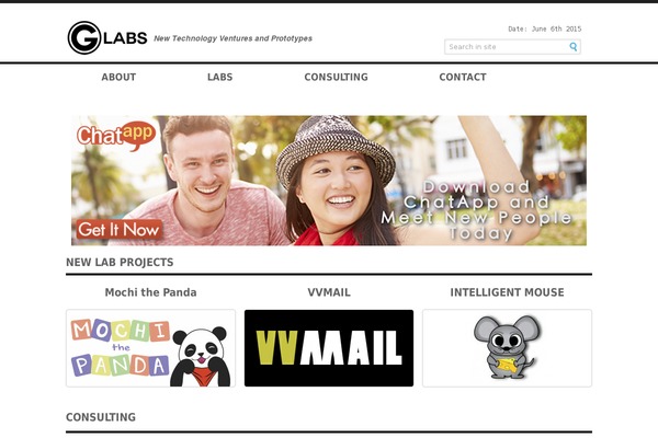 Cherry Framework theme site design template sample