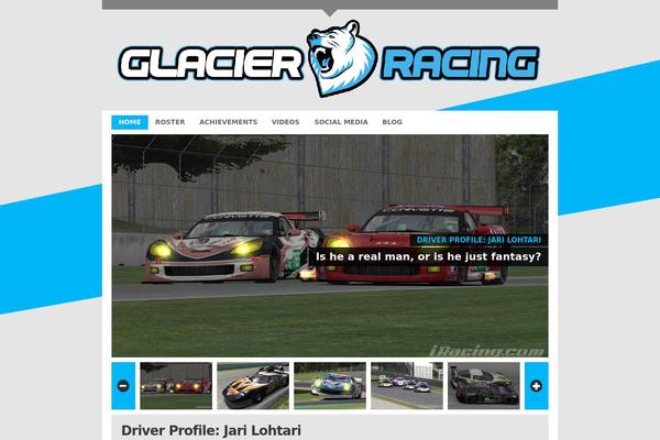 glacierracing.com site used Lcp