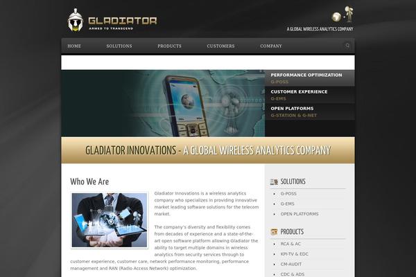 Alyeska theme site design template sample