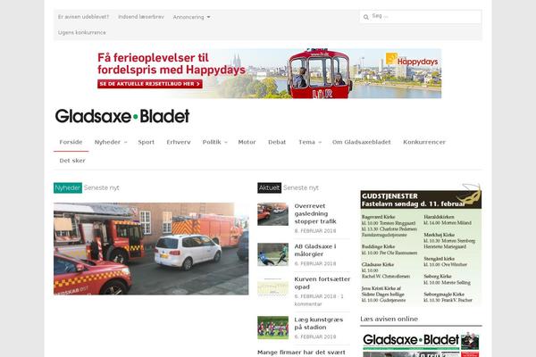 Sn theme site design template sample
