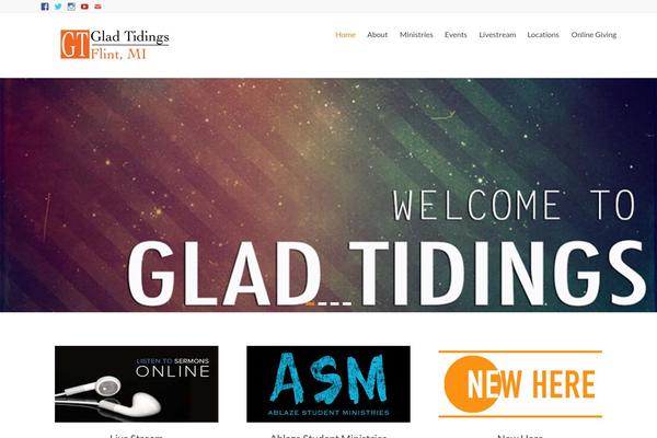 Spacious Pro theme site design template sample