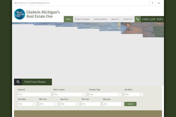 Site using Responsive Mortgage Calculator plugin