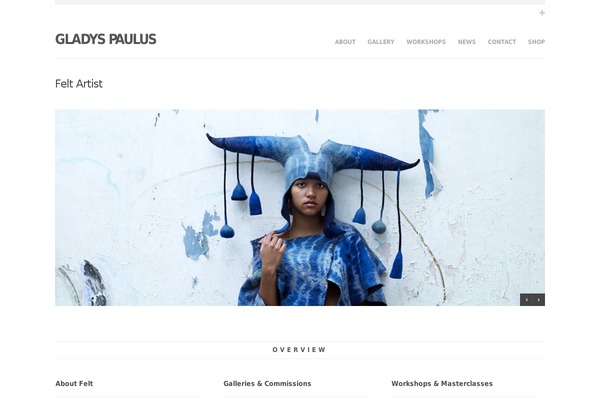 Slate theme site design template sample