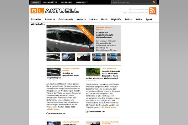 Premiumnews theme site design template sample