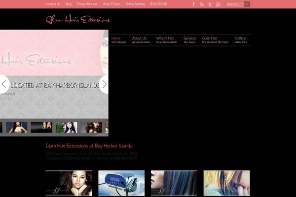 Duotive Three theme site design template sample