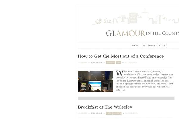 Atlantica theme site design template sample