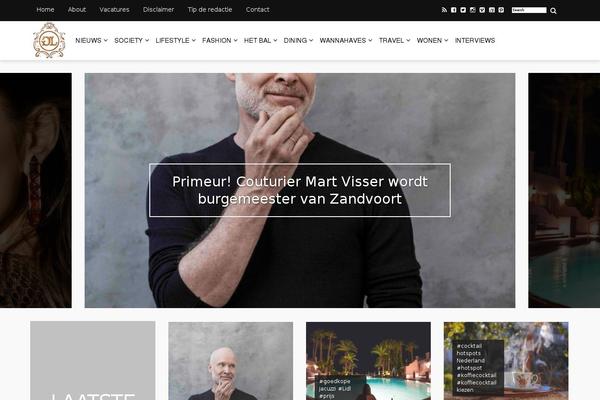 unPress theme site design template sample