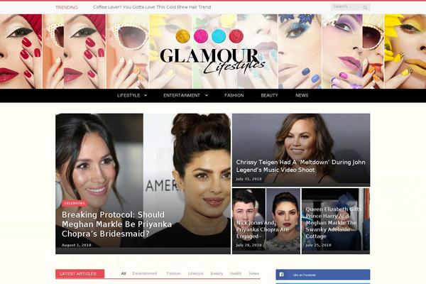 SmartMag Child theme site design template sample