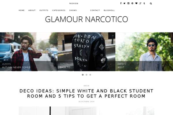 Florence theme site design template sample