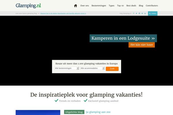 glamping.nl site used Glamping