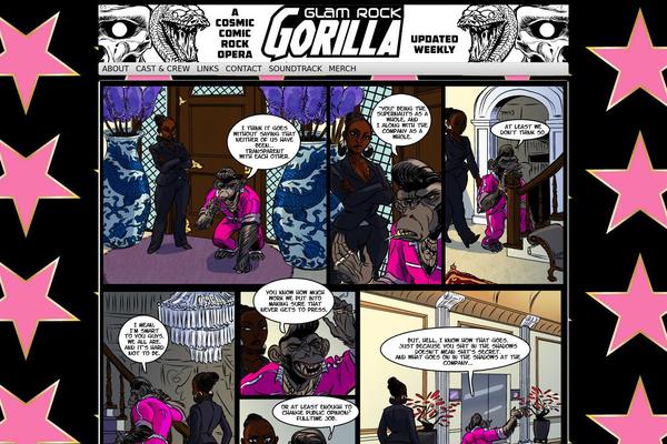 ComicPress theme site design template sample