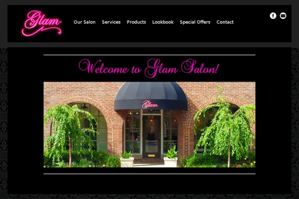 Fable theme site design template sample