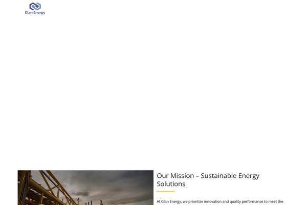 Petroleum theme site design template sample