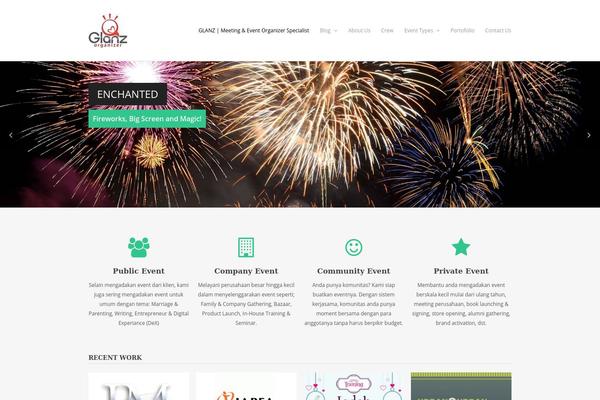 Elegant theme site design template sample