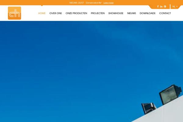 glass theme site design template sample
