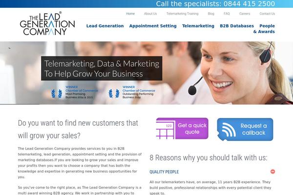 CopyPress theme site design template sample