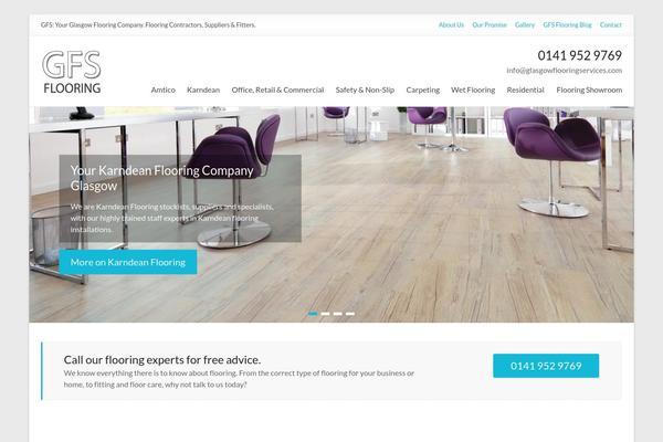 Nova theme site design template sample
