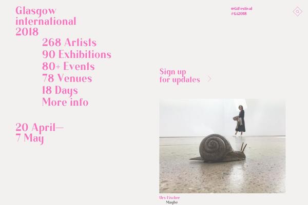 glasgowinternational.org site used Glasgow