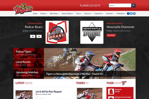 glasgowtigers.co site used Glasgoweb