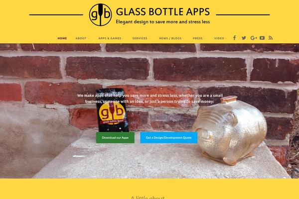 Optimizer theme site design template sample