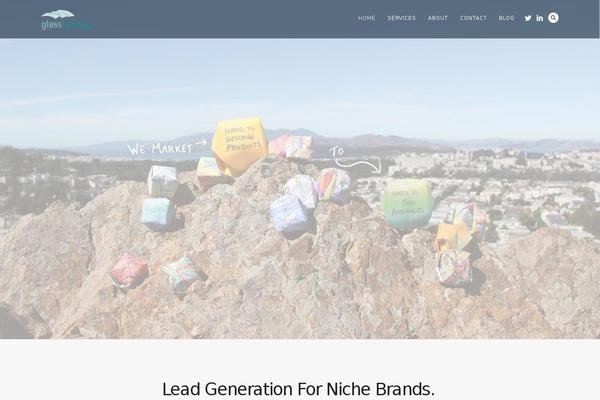 The Story Child theme site design template sample