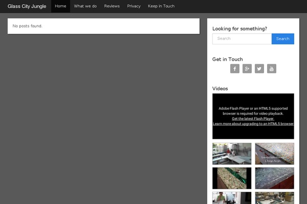 Rundown theme site design template sample