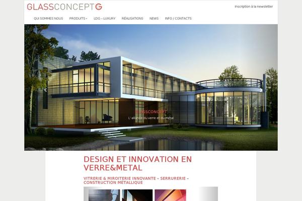 Fusion theme site design template sample