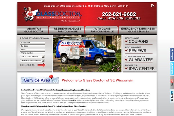 Site using Arscode-social-slider plugin