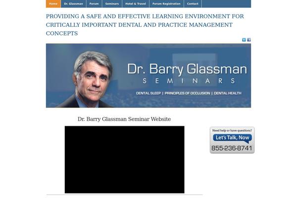 glassmanseminars.com site used Academica