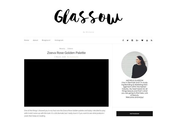 Vortex theme site design template sample
