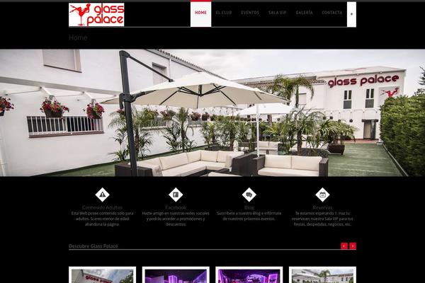 Simplicity theme site design template sample