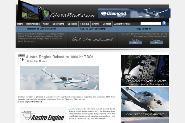 glasspilot.com site used Bright-light