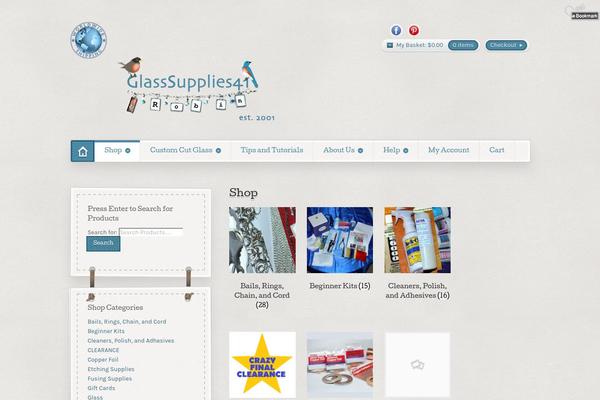 Artificer theme site design template sample