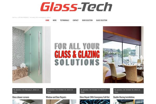 glasstechgalway.com site used Wireframe