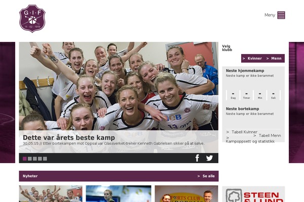 Liga theme site design template sample