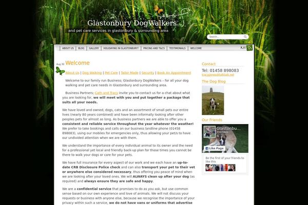 Greener Side theme site design template sample