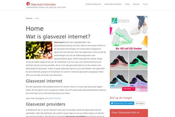 Meet GavernWP theme site design template sample